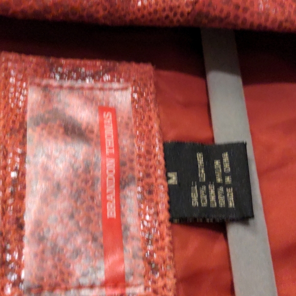 Brandon Thomas res snakeskin leather jacket! - Picture 5 of 6